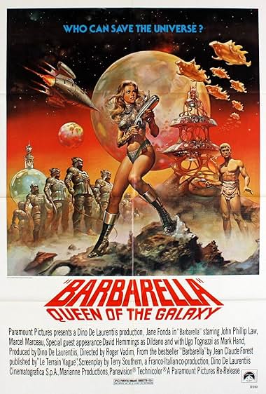 Barbarella movie poster