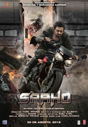 Saaho movie poster